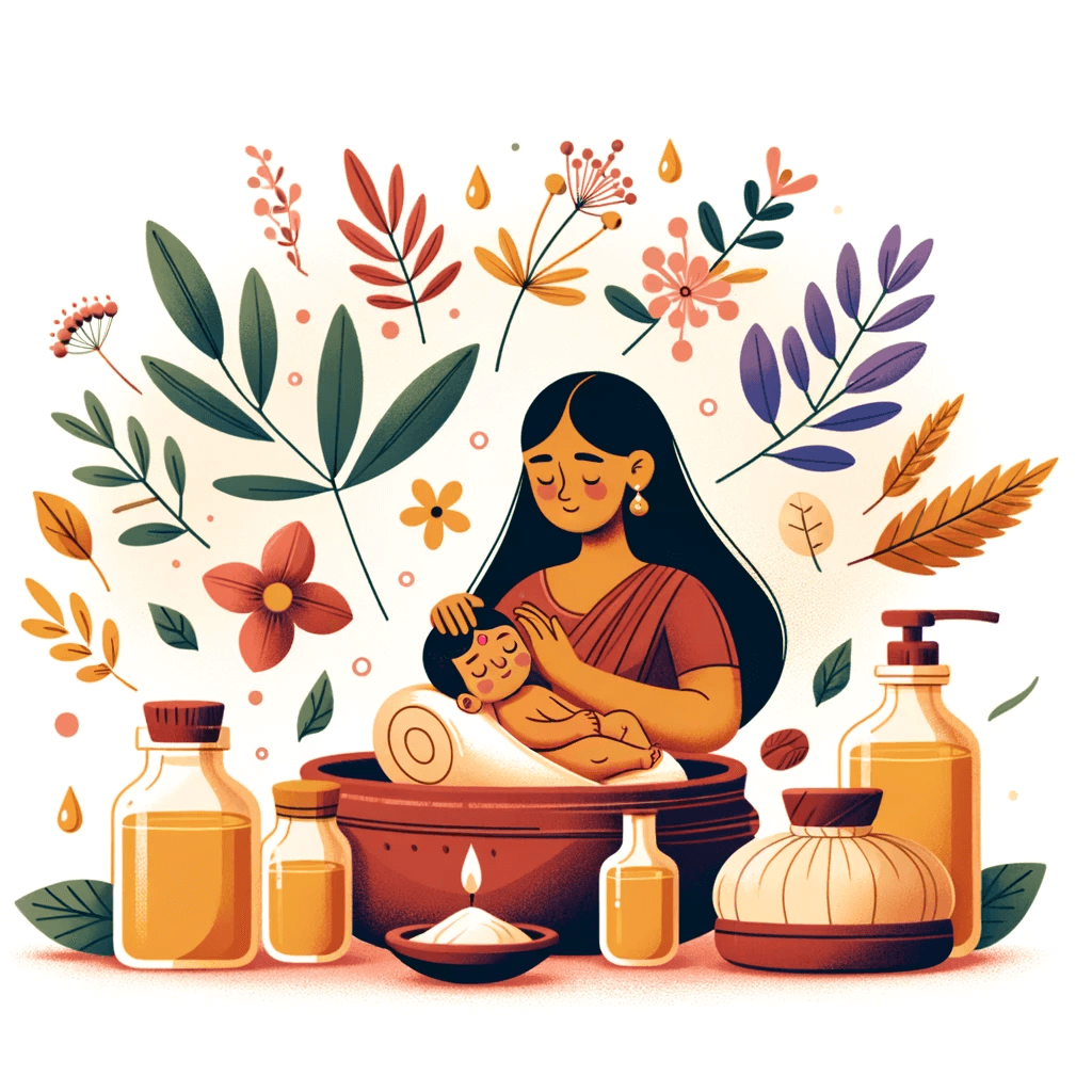 Baby Body massage oil