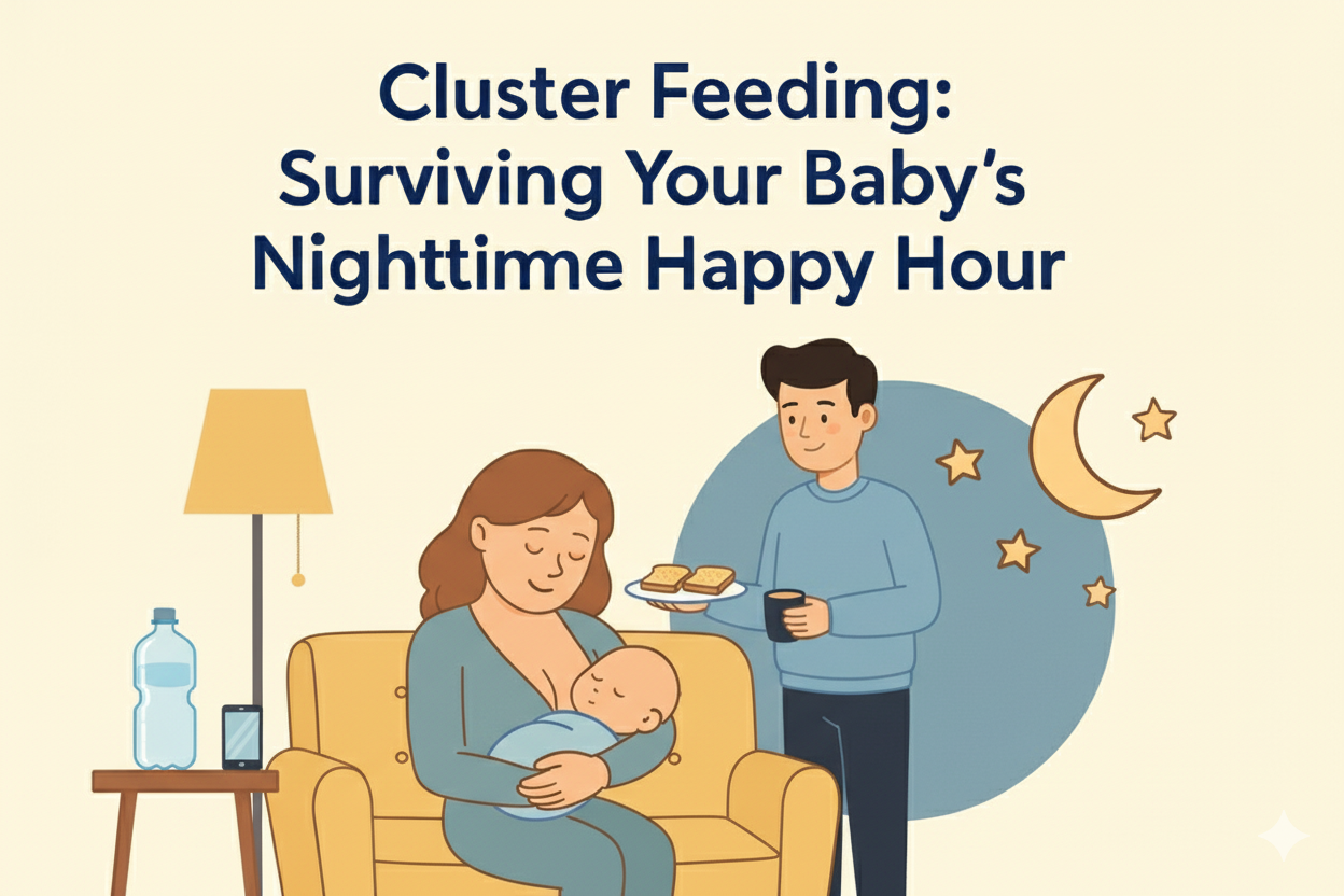 Cluster Feeding Surviving Your Babys Nighttime Happy Hour