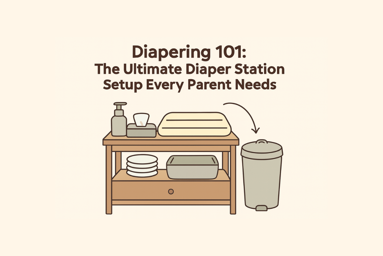 Diapering 101 The Ultimate Diaper Station Setup Every Parent Needs