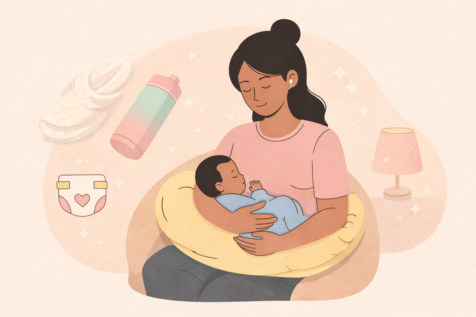 first month essentials for new moms