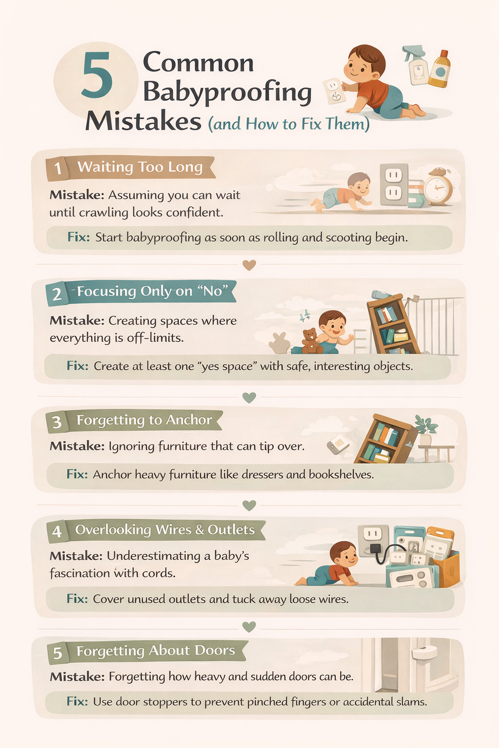 When Your Baby Starts Moving: Safety Must-Haves for the Crawling Stage