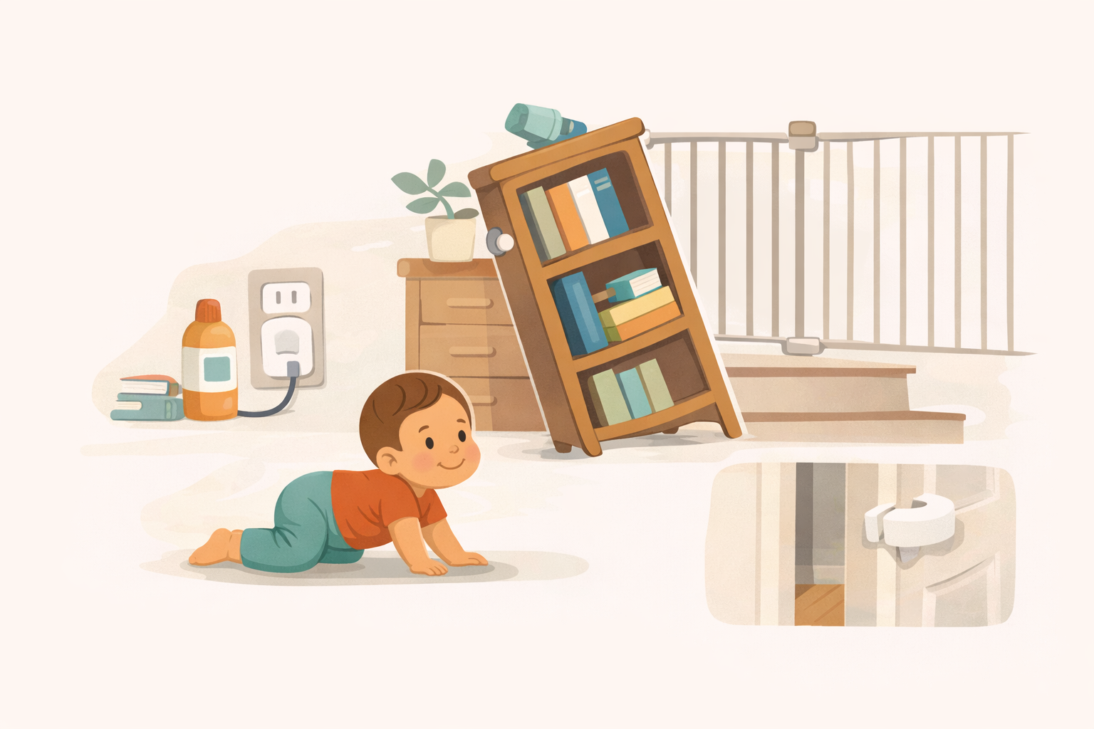 When Your Baby Starts Moving: Safety Must-Haves for the Crawling Stage